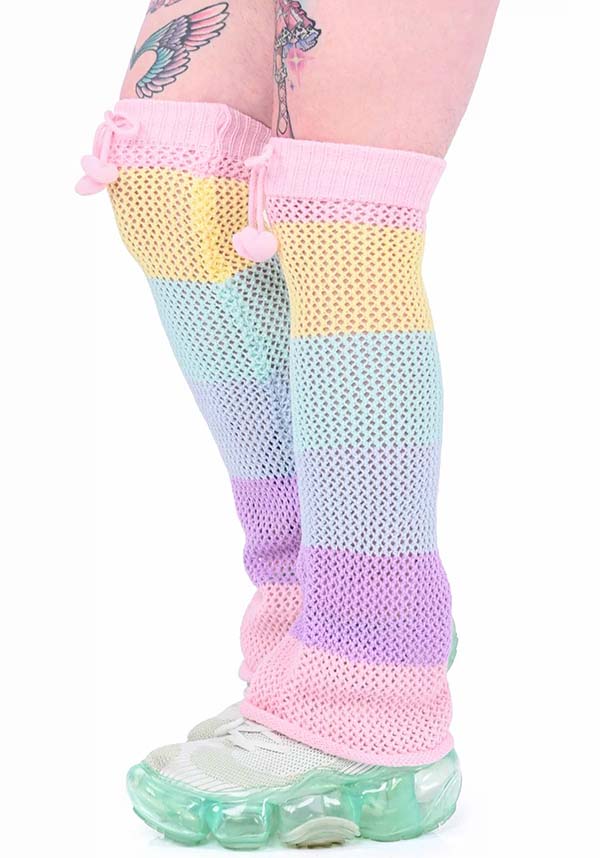 Rainbow Heart | LEGWARMERS