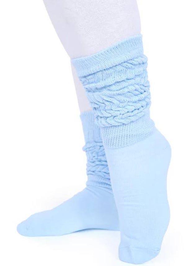Rainbow Scrunch | SOCKS SET - Beserk - all, all clothing, all ladies, all ladies clothing, blue, clickfrenzy15-2023, clothing, discountapp, exclusive, fp, googleshopping, green, hosiery, hosiery and socks, jan23, knee high, knee high socks, labelexclusive, ladies, ladies socks, MVD366, myviolet, pastel, pastel goth, pink, purple, R310123, rainbow, retro, sock, socks, yellow