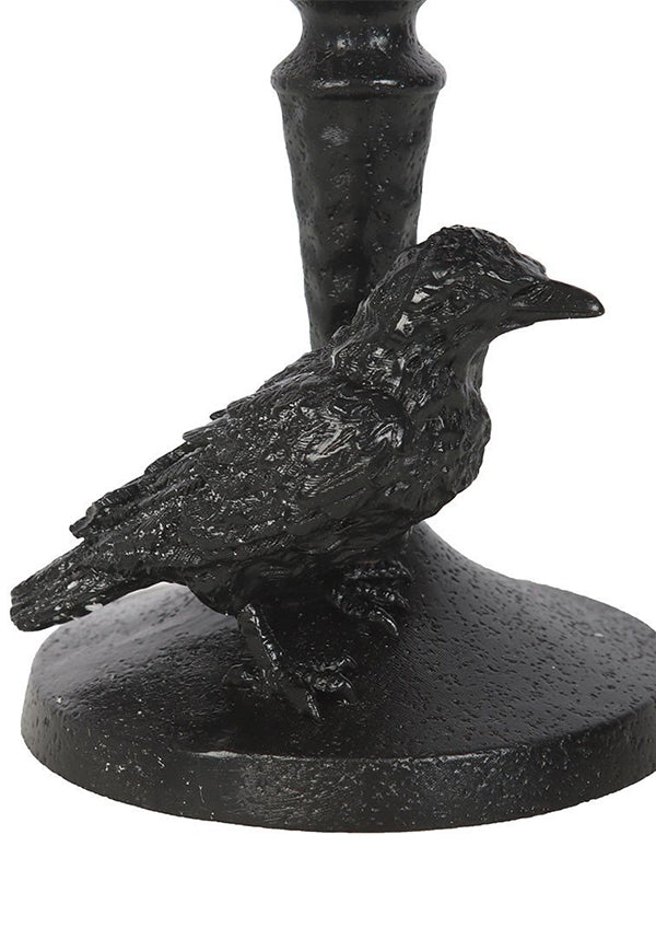 Mystic Raven Pillar | CANDLE HOLDER