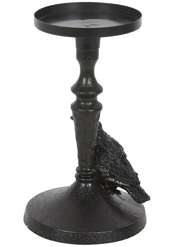 Mystic Raven Pillar | CANDLE HOLDER
