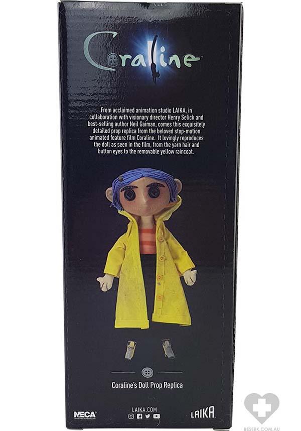 Coraline | 10" PROP REPLICA DOLL - Beserk - all, clickfrenzy15-2023, collectable, collectables, coraline, cpgstinc, discountapp, doll, eedistribution, figure, figures, figurine, figurines, fp, may18, neca, pop culture, pop culture collectable, pop culture collectables, popculture, vinyl figure, vinyl figures, vinyl figurine, vinyl figurines, vinyl toy