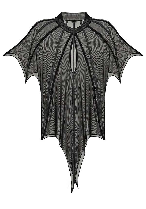 Leutogi Mesh Bat Wing | PONCHO TOP*