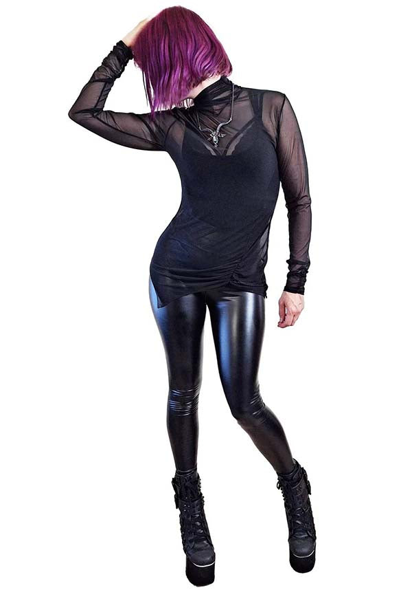 Minerva Mesh | LONG SLEEVE TOP*