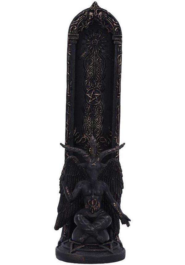 Baphomet's Essence | INCENSE BURNER - Beserk - all, baphomet, clickfrenzy15-2023, discountapp, fp, gift, gift idea, gift ideas, gifts, googleshopping, goth, goth homeware, goth homewares, gothic, gothic gifts, gothic homeware, gothic homewares, home, homeware, homewares, incense burner, incense holder, nemesis now, nov22, R091122, witchy