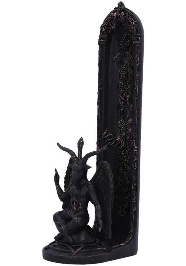 Baphomet's Essence | INCENSE BURNER - Beserk - all, baphomet, clickfrenzy15-2023, discountapp, fp, gift, gift idea, gift ideas, gifts, googleshopping, goth, goth homeware, goth homewares, gothic, gothic gifts, gothic homeware, gothic homewares, home, homeware, homewares, incense burner, incense holder, nemesis now, nov22, R091122, witchy