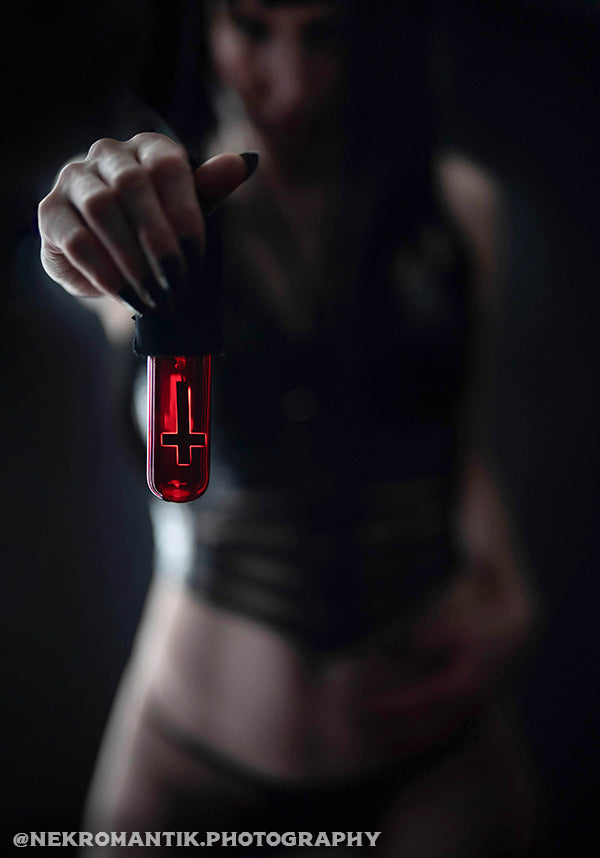 Red Neon Cross | CRUCIFIX LIGHT BULB