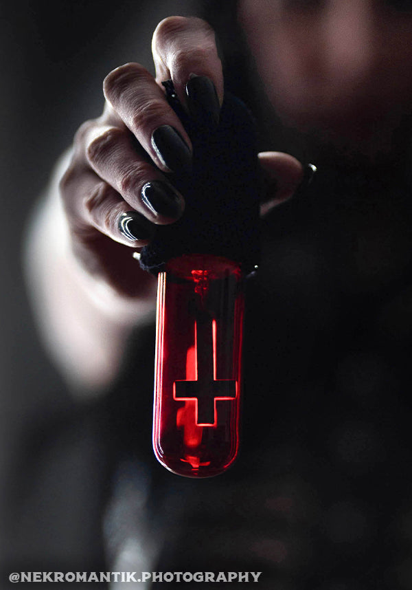 Red Neon Cross | CRUCIFIX LIGHT BULB