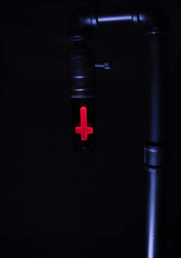 Red Neon Cross | CRUCIFIX LIGHT BULB - Beserk - all, bedroom, christmas gift, christmas gifts, cross, discountapp, fp, gift, gift idea, gift ideas, gifts, googleshopping, goth, goth homeware, goth homewares, gothic, gothic gifts, gothic homeware, gothic homewares, halloween homeware, halloween homewares, home, homeware, homewares, light, light up, lighting, lights, may23, night light, NOZMQS5FHPJJ00000006, R090523, red, red and black, witchy