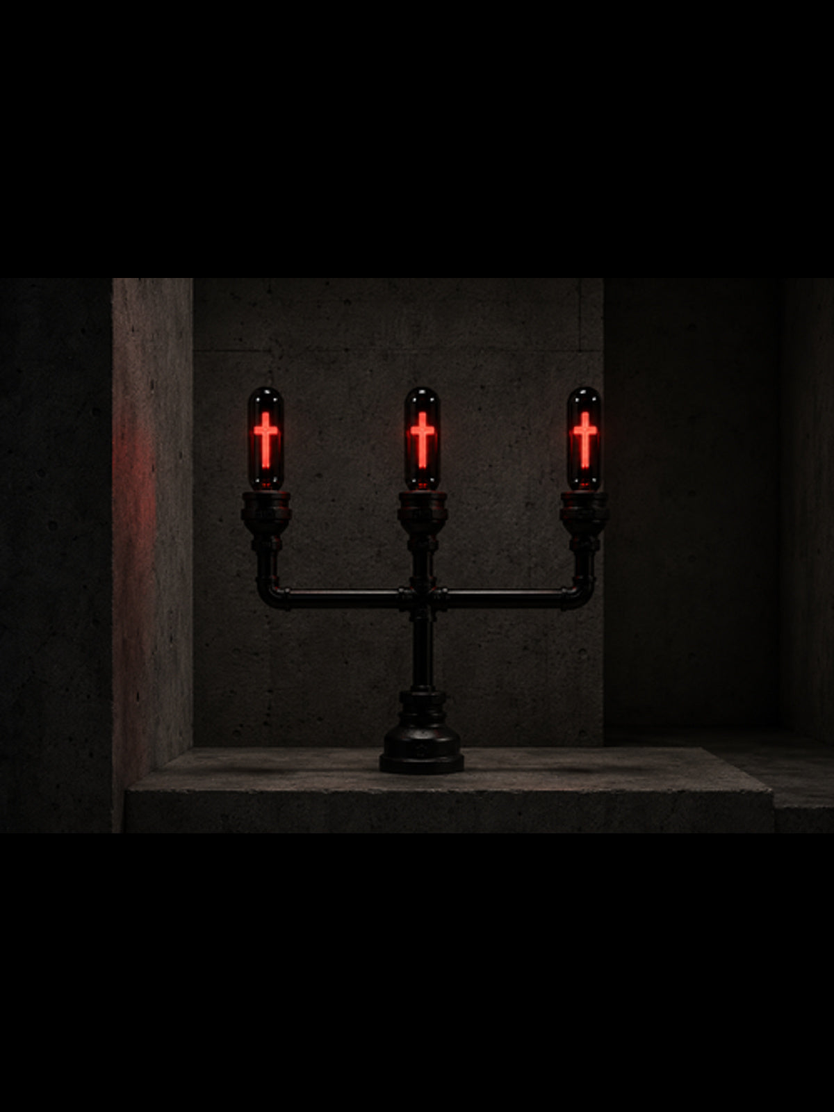 Steampunk Candelabra | TABLE LAMP