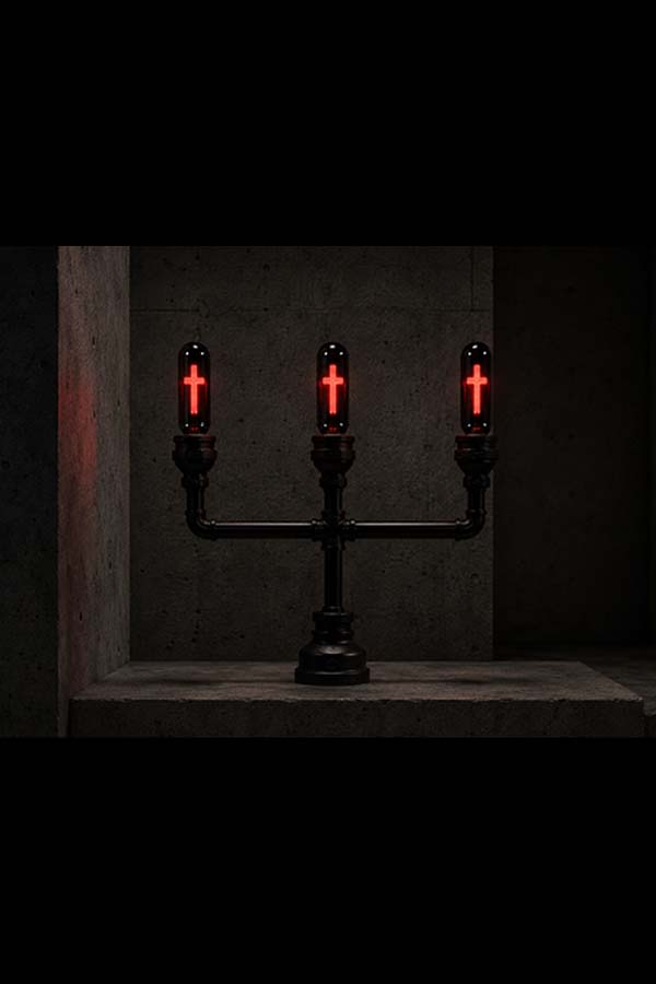 Steampunk Candelabra | TABLE LAMP