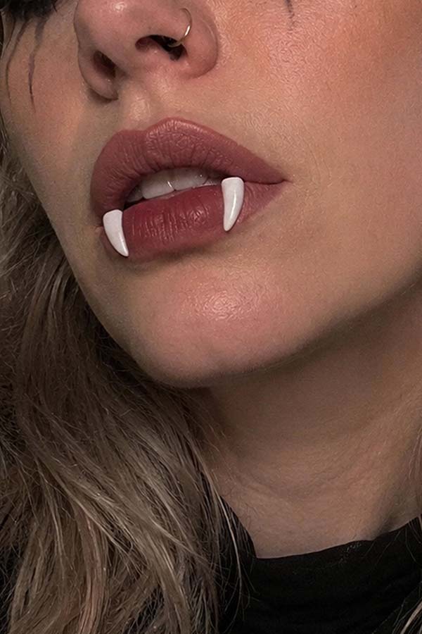 2pcs Faux Fang | LIP STUDS