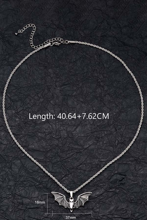 Gothic Bat Pendant | NECKLACE