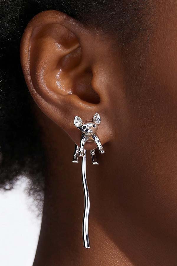 Vivid Cat Dangle | EARRINGS