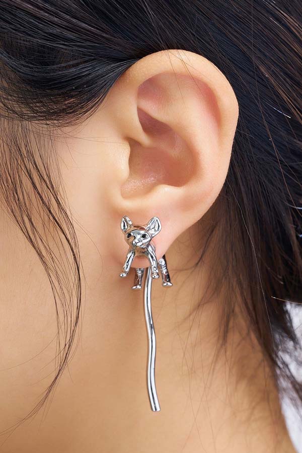 Vivid Cat Dangle | EARRINGS