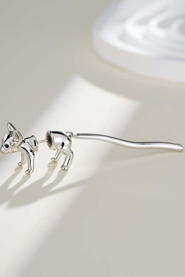 Vivid Cat Dangle | EARRINGS