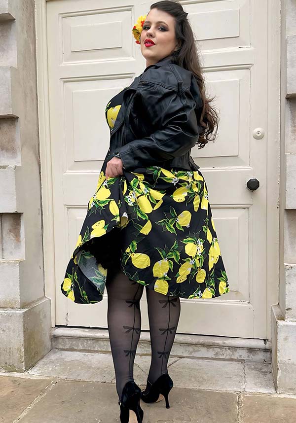 20 Denier Sheer Bow Back Seamed | TIGHTS*