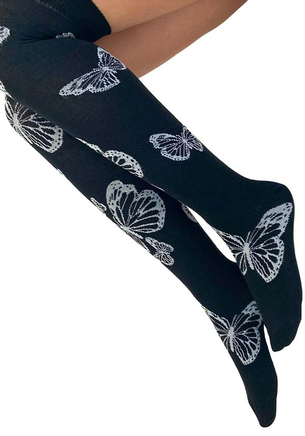 Butterfly | OVER THE KNEE SOCKS*