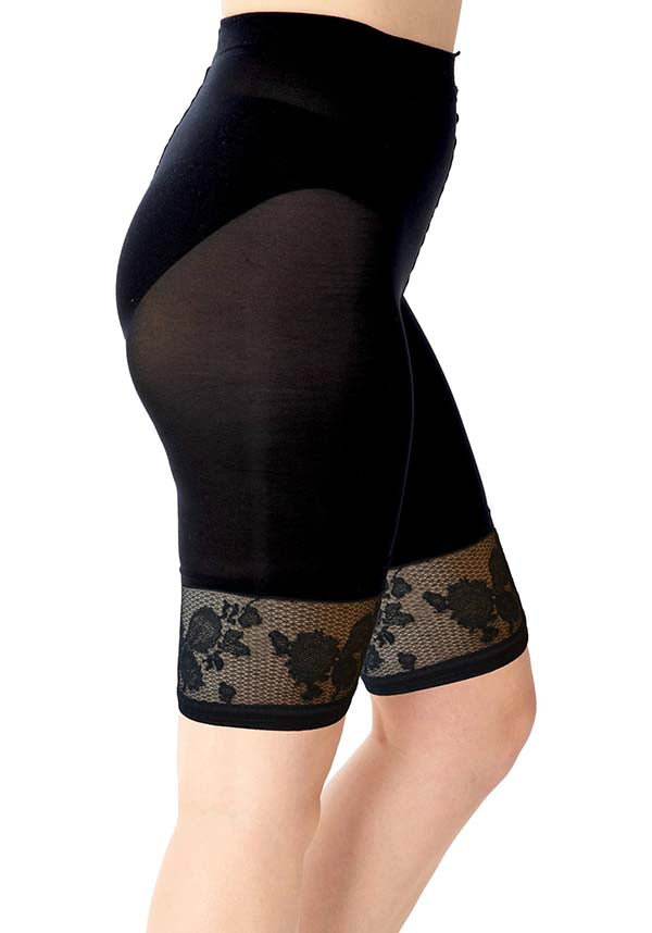 Floral Lace Trim | COMFORT SHORTS