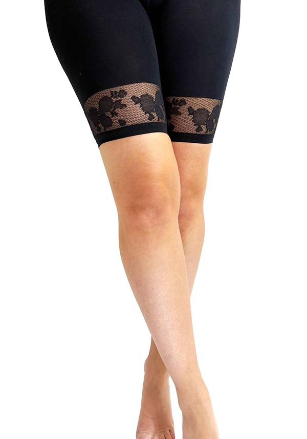 Floral Lace Trim | COMFORT SHORTS