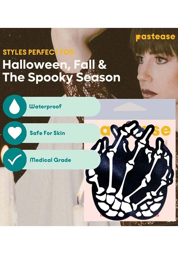 Skeleton Hands | NIPPLE PASTIES