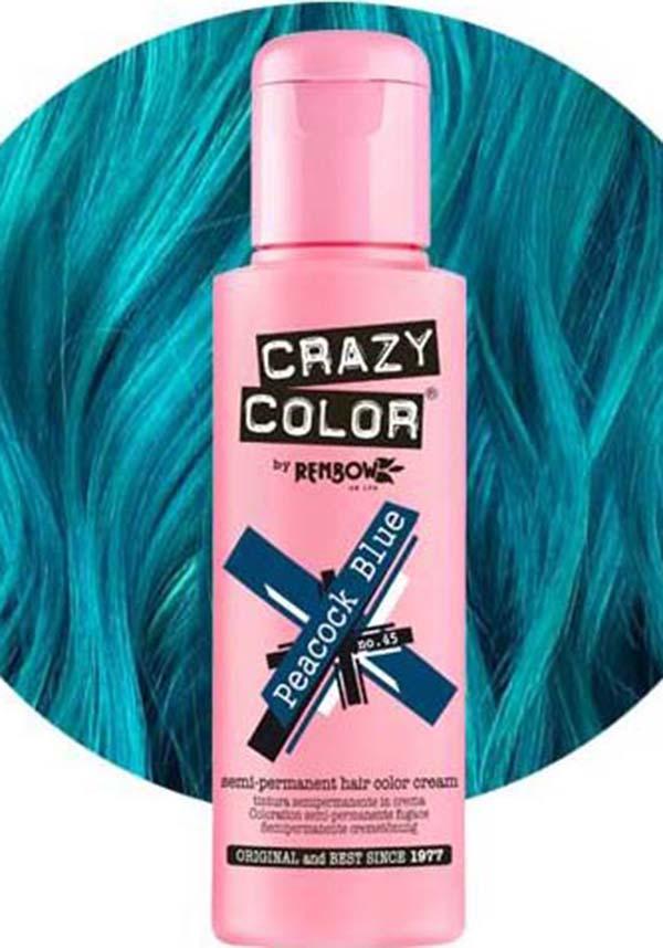 Peacock Blue | HAIR COLOUR - Beserk - all, aqua, aquamarine, beserkstaple, blue, clickfrenzy15-2023, cosmetics, crazy color, discountapp, dye, fp, hair, hair blue, hair colour, hair dye, hair dyes, labelvegan, mermaid, repriced011222, teal, vegan