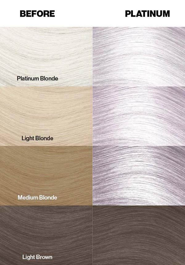 Platinum | HAIR COLOUR - Beserk - all, beserkstaple, clickfrenzy15-2023, cosmetics, crazy color, discountapp, dye, fp, goth, grey, hair, hair colour, hair dye, hair dyes, hair grey, hair silver, labelvegan, repriced011222, silver, vegan