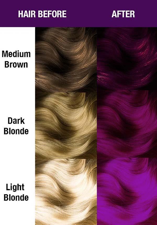 Plum Passion | CLASSIC COLOUR - Beserk - all, clickfrenzy15-2023, cosmetics, cpgstinc, discountapp, dye, ebaymp, fp, goth, hair colour, hair dye, hair purple, labelvegan, manic panic, manic panic hair, mermaid, purple, vegan