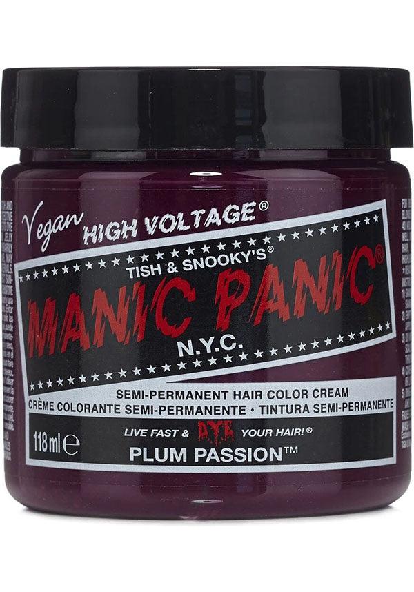 Plum Passion | CLASSIC COLOUR - Beserk - all, clickfrenzy15-2023, cosmetics, cpgstinc, discountapp, dye, ebaymp, fp, goth, hair colour, hair dye, hair purple, labelvegan, manic panic, manic panic hair, mermaid, purple, vegan