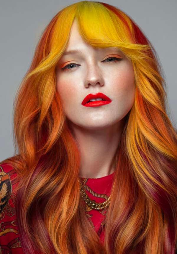 Neons Orange | HAIR COLOUR - Beserk - all, amr, bright, clickfrenzy15-2023, cosmetics, discountapp, dye, fp, hair, hair colour, hair dye, hair dyes, hair orange, may18, mermaid, neon, orange, pravana chromasilk, rainbow