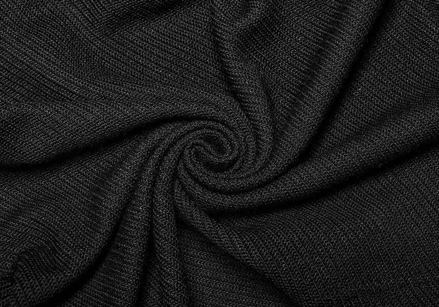 Dagger Embroidered Knit | LONG SLEEVE TOP