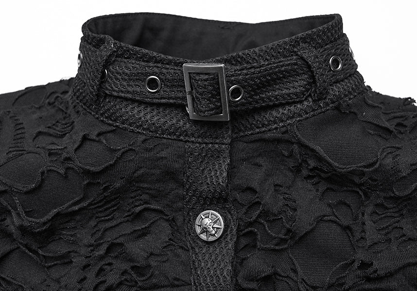 Distressed | CROP VEST