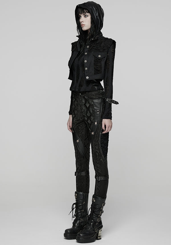 Distressed | CROP VEST