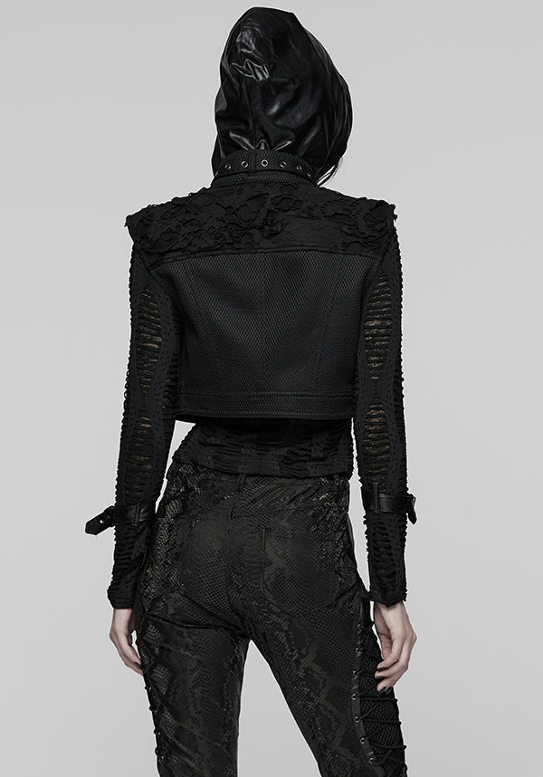 Distressed | CROP VEST