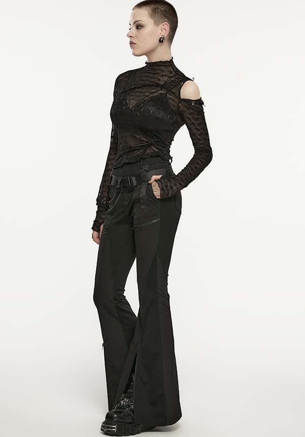 Splicing Tech | FLARED PANTS*