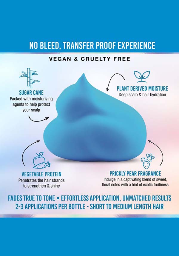 Jawbreaker Blue | FOAMING HAIR COLOUR*