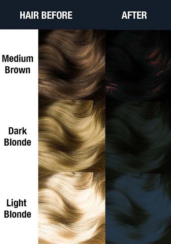 Raven | CLASSIC COLOUR - Beserk - all, black, clickfrenzy15-2023, cosmetics, cpgstinc, discountapp, dye, ebaymp, fp, goth, hair black, hair colour, hair dye, labelvegan, manic panic, manic panic hair, vegan