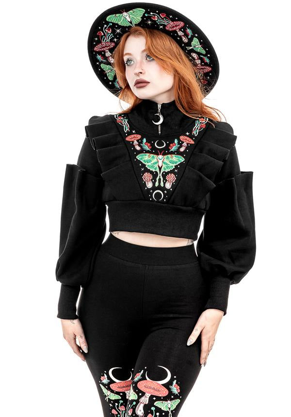 Autumnal Equinox | CROPPED SWEATSHIRT*