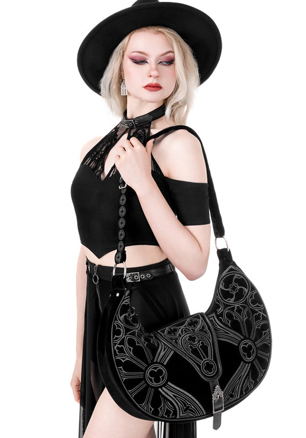 Catacombs | COLD-SHOULDER TOP*