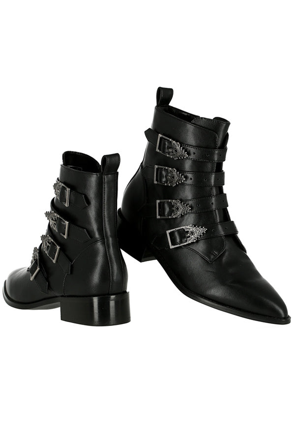 Cathedralis Buckle Pikes | BOOTS*