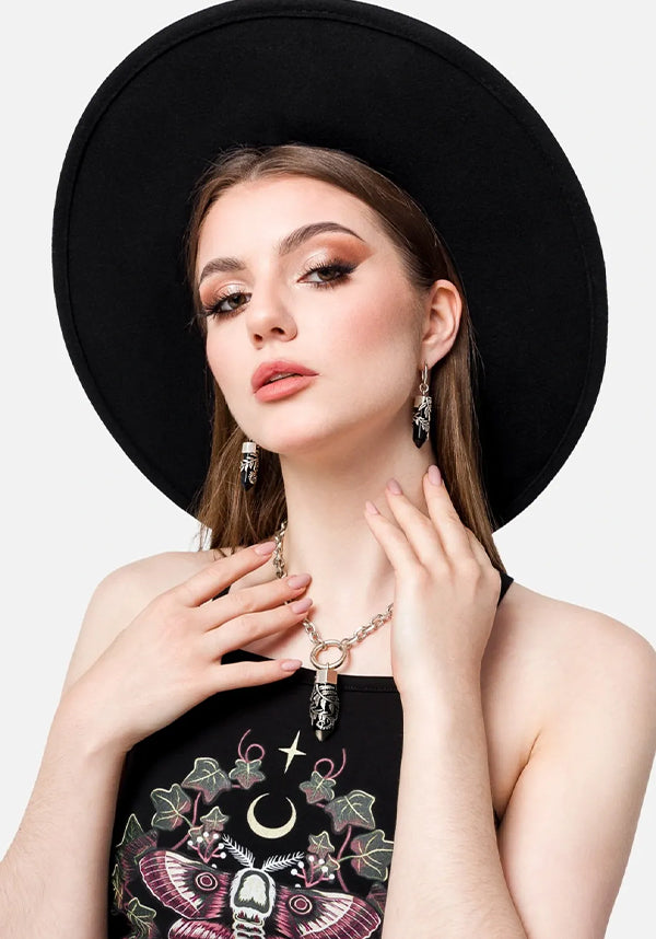 Crystal Fern | O-RING CHOKER