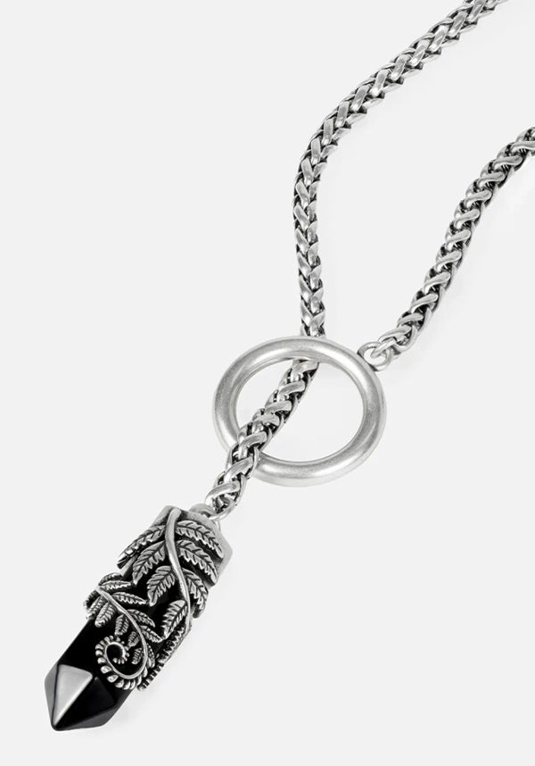 Crystal Fern | O-RING NECKLACE