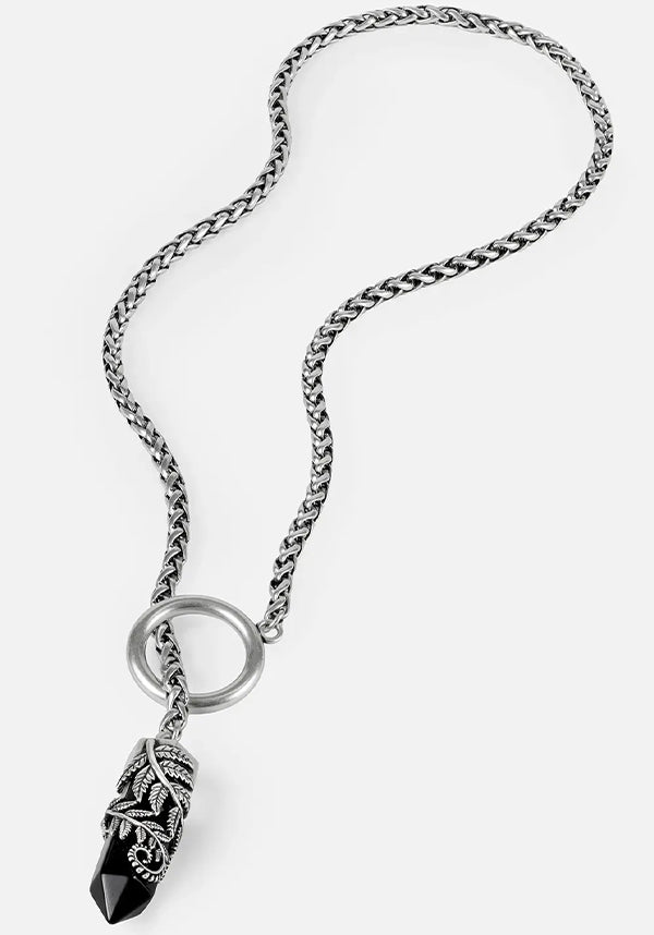 Crystal Fern | O-RING NECKLACE