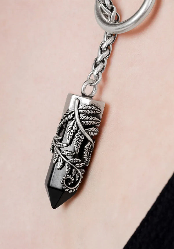 Crystal Fern | O-RING NECKLACE