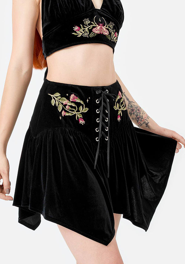 Dark Botany | MINI SKIRT