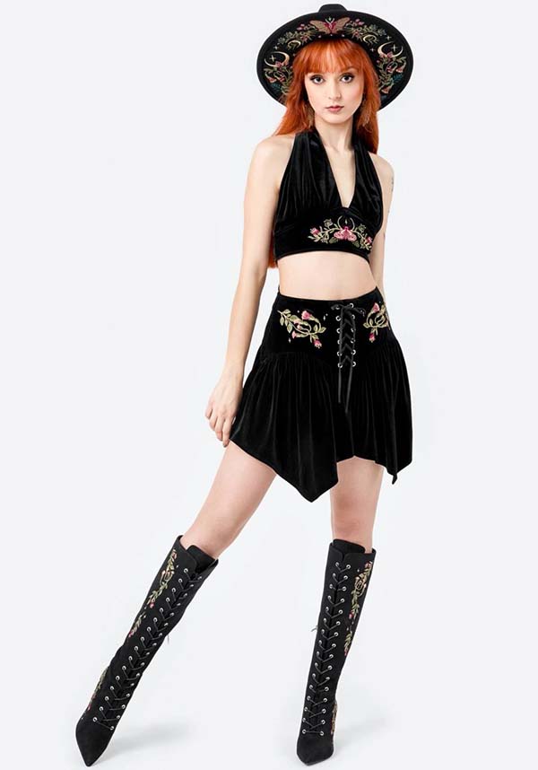 Dark Botany | MINI SKIRT