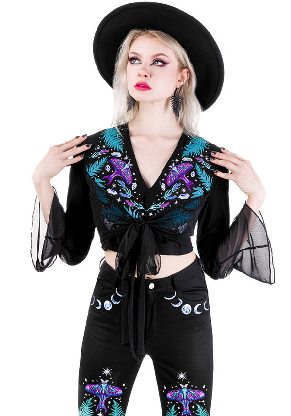 Enchanted Forest | BELL-BOTTOM JEANS*