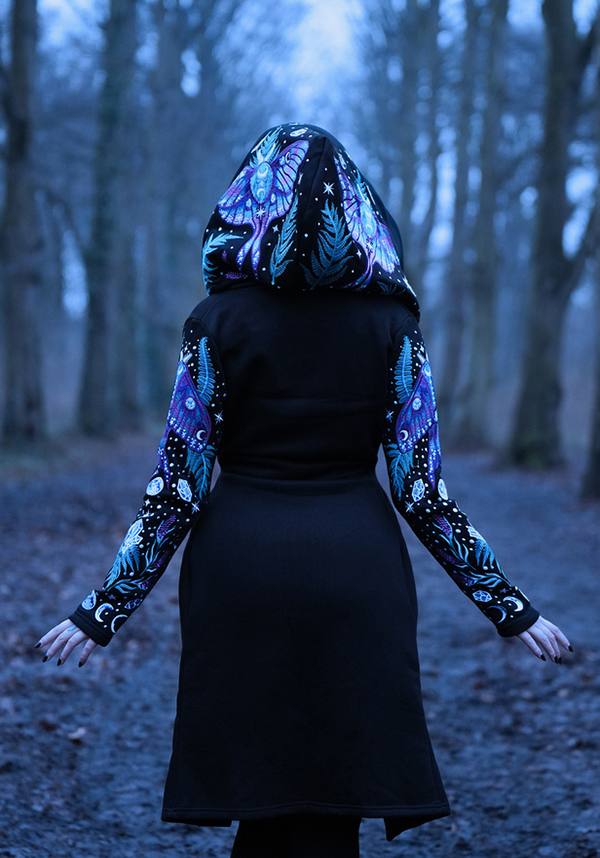 Gothic rose witch hoodie sale