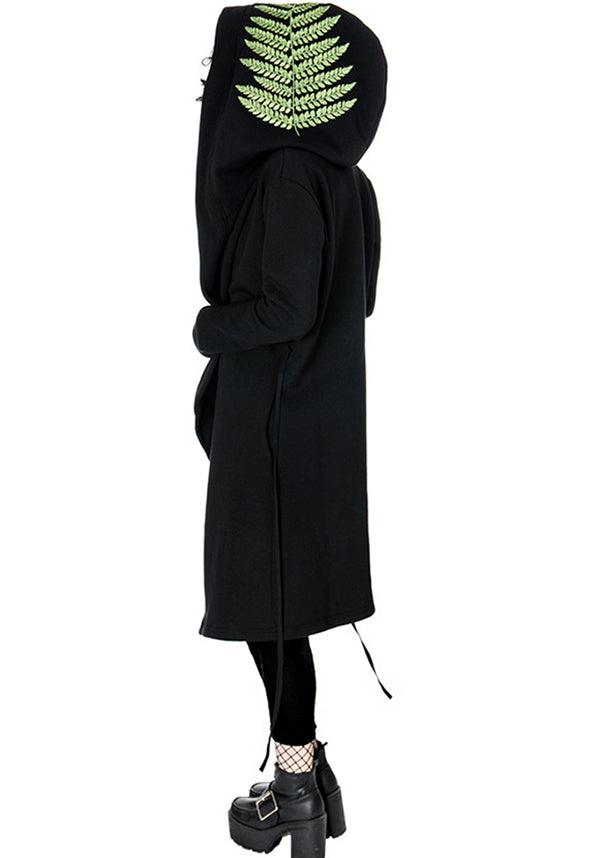 Forest Witch | HOODIE - Beserk - all, all clothing, all ladies, all ladies clothing, black, clickfrenzy15-2023, clothing, coat, discountapp, edgy, fp, gothic, green, hoodie, jumpers and jackets, ladies, ladies clothing, ladies outerwear, nov18, outerwear, outerwearsale, restyle, winter, winter clothing, winter wear