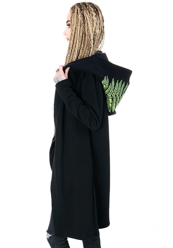 Forest Witch | HOODIE - Beserk - all, all clothing, all ladies, all ladies clothing, black, clickfrenzy15-2023, clothing, coat, discountapp, edgy, fp, gothic, green, hoodie, jumpers and jackets, ladies, ladies clothing, ladies outerwear, nov18, outerwear, outerwearsale, restyle, winter, winter clothing, winter wear