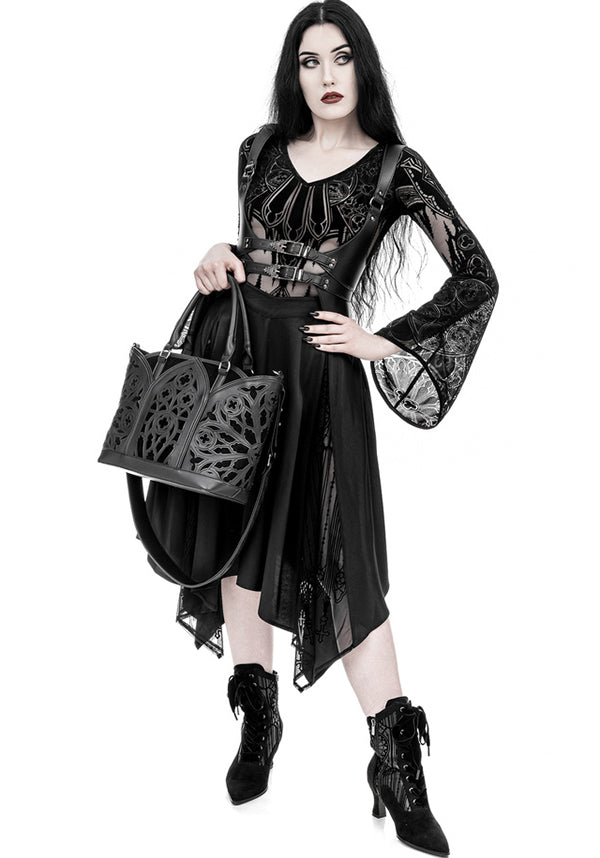 Gothic Chapel V-Neck | BODYSUIT*